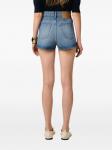 AMI Paris джинсовые шорты мини, синий - фото 4