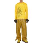 Футболка Rose Jersey «Груша» Burberry, желтый - фото 2