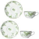 Чайная чашка и блюдце Bernardaud Albertine, набор из 2 шт, мультиколор - фото