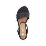 Сандалии с ремешками Rieker, Black - фото 3