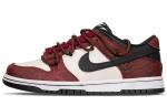 Мужские кроссовки для скейтбординга Nike Dunk, Red - фото 2