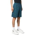 Шорты Le Greca Print с эластичной талией VERSACE, синий - фото 5