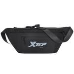 XTEP Тканевая слинг-сумка унисекс черно-белая, Black Style 2 - фото 2