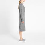 Женское серое платье с длинными рукавами 'S MAX MARA, серый - фото 6