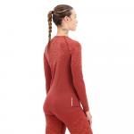 Базовый слой Odlo Kinship PW 200 Long, оранжевый - фото 4