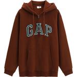 Унисекс свитшот GAP, коричневый - фото