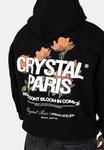 Худи CRYSTAL PARIS Hoodie, Black/Black Denim - фото 5