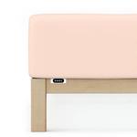 Пружинный лист джерси с эластаном Schlafgut, красный - фото