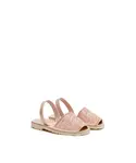 Сандалии Menorcan для девочек с блестками CASTELL MENORCA, розовый - фото 3