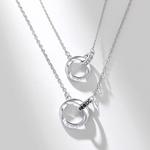 Lady Go Серебряное колье 925 пробы унисекс - фото 9