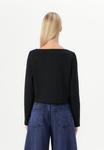 Топ GAP CROPPED BOAT TEE, True Black /Black - фото 3