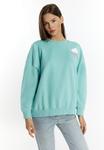 Толстовка myMo MIT APPLIKATION, Aqua/Mint - фото