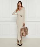 Платье TWINSET, бежевый - фото 2