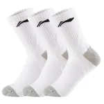 Набор из 3 пар носков LiNing Crew Socks Unisex., белый 6 pack - фото 4