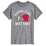 Футболка Big & Tall Peanuts Best Shot License - фото