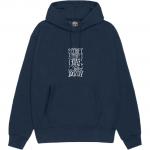 Худи с принтом stüssy Stussy, синий - фото