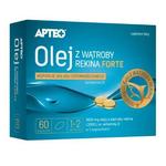 Apteo, Масло печени акулы Форте, 60 капсул. - фото