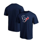 Мужская темно-синяя футболка с логотипом Houston Texans Big and Tall Primary Team Fanatics - фото