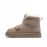 ZHR зимние сапоги женские, Бежевый - фото 3