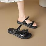 Шлепанцы женские Agsdon, серебряный - фото 12