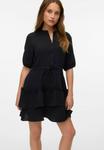 Платье-рубашка Vero Moda, черный - фото