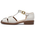 Женские римские сандалии BATA, экрю - фото