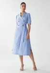 Платье-Рубашка хэмптон Willa, Blue Stripe - фото 2