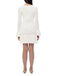 Мини-платье Colette Knit Hervé Léger, цвет Alabaster - фото 2