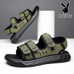 Пляжные сандалии Playboy, армейский зеленый - фото 8