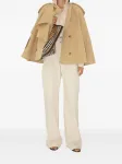 Хлопковый кейп BURBERRY, нейтральный - фото 2