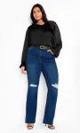 City Chic Women's Plus Size Jean - Asha Letitia - фото 3