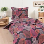 Фланелевое постельное белье Dream Sleep Carolin 155x220 см + 80x80 см Traumschlaf - фото 3