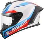 Шлем LS2 FF820 Rapid III Hyper, White/Blue/Red - фото