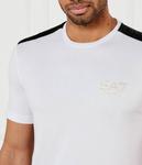 Футболка Ea7 Slim Fit, белый / черный - фото 4