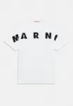 Футболка унисекс с принтом Marni, White - фото