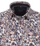 Рубашка CASAMODA Freizeit, темно красный - фото 3