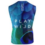 Футболка без рукавов Otso Blue Birds, синий - фото 2