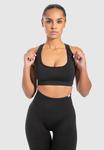 Бюстгальтер Smilodox LOUISA RACERBACK YOGA, Schwarz/Black - фото