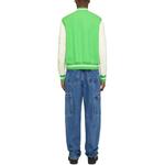 Givenchy Кожаная куртка варсити, Multicolor - фото 7