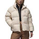 Пуховик женский Legend светло-коричневый Jordan - фото 2