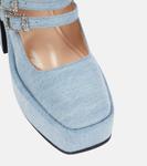 Джинсовые туфли-лодочки Bulla Marietta на платформе Nodaleto, Sunlight Denim - фото 6