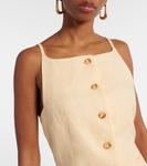 Топ Nancy из льна Posse, Dusty Citron - фото 4