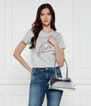 Сумка через плечо Guess Arnela, серебряный - фото 2