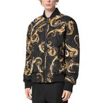 VERSACE JEANS COUTURE Обратимая утепленная бомбер, Black - фото 5