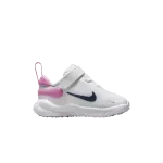 Кроссовки Nike Revolution 7 TD 'White Playful Pink Navy', белый - фото