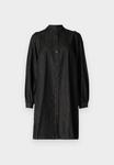 Платье из денима ELENA SHIRT DRESS MSCH Copenhagen, черный деним - фото