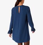 Платье мини Jemma со сборками Whistles, синий - фото 4