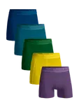 Боксеры 5 шт трусы Muchachomalo, мультиколор - фото