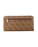 Большой кошелек Laurel на молнии Guess, коричневый - фото 2