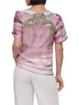 Топ с абстрактным принтом DKNY, цвет Pink Multicolor - фото 2